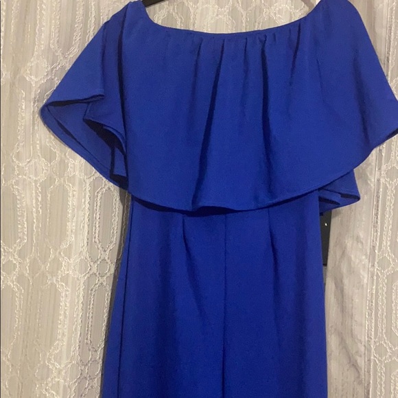 Royal blue jumpsuit - Picture 1 of 2